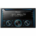 Pioneer Double-Din In-Dash Cd Receiver With Bluetooth FH-S520BT